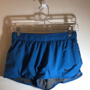 Blue Nike Running Shorts